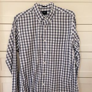 J. Crew Gingham Button Down